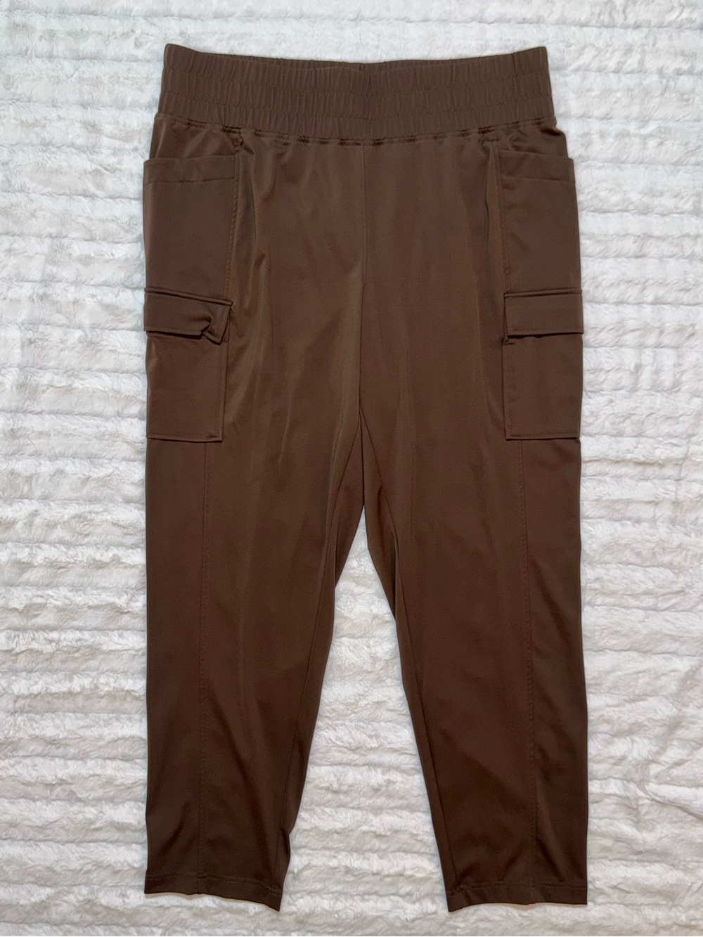 Avalanche Brown Cargo Jogger  Nylon / Poly Pants Size Large
